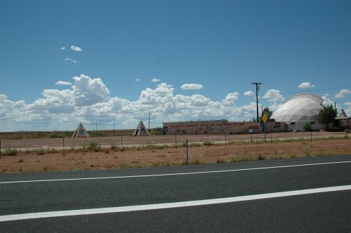 Look, they've sold the Millennium Dome to the Indians. Arizona (2007)