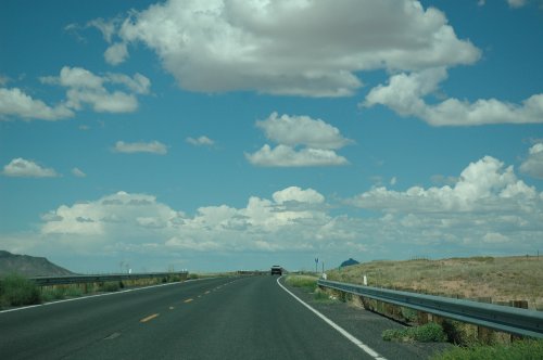 They drive on the right hand side of the road in America… and you can turn right at a red light as long as you give way. Brilliant idea. Arizona (2007)