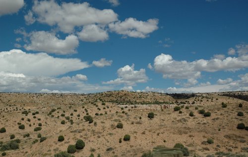 The views were pretty we knew we would be travelling around 20miles on this desert road. Arizona (2007)