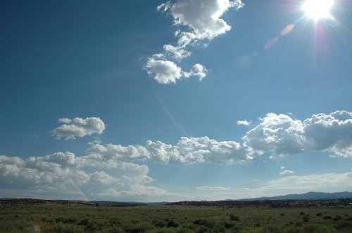 We didn't have much time to stop in New Mexico we had to make up the time we lot because of being stuck in the Arizona desert. We drove through Albuquerque hotdog, jumping frog. New Mexico (2007)