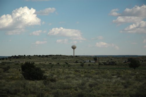 Not sure what it is, but most small towns had one… usually with the name of the town on it. New Mexico (2007)