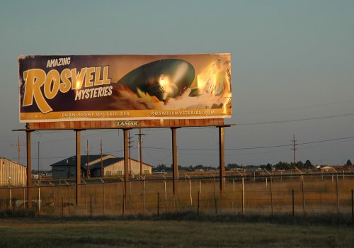 Yep, it's a shame we didn't have time to visit Roswell, maybe next time. New Mexico (2007)