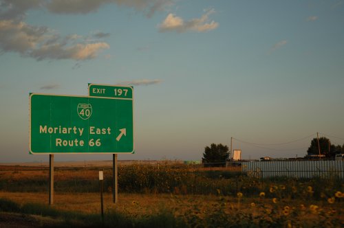 Route 66 that-a-way. New Mexico (2007)