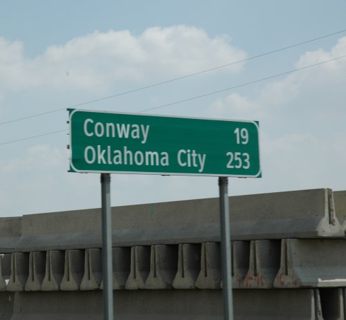 We stopped off for the night in Amarillo, Texas and the next day heading towards Oklahoma City which was a few miles away. Texas (2007)