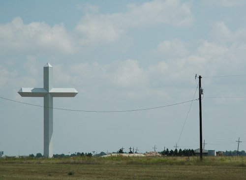 There's that big old Cross. Texas (2007)
