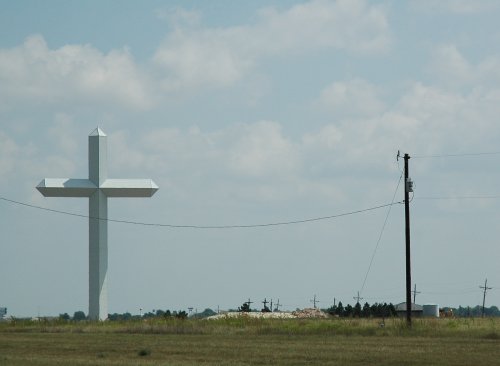 There's that big old Cross. Texas (2007)